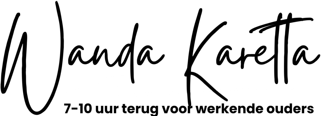 Logo Wanda Karetta 7-10 uur terug voor werkende ouders
